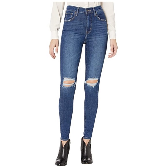 Levi’s Mile High Super Skinny Sculpt Jeans - Picture 2 of 9